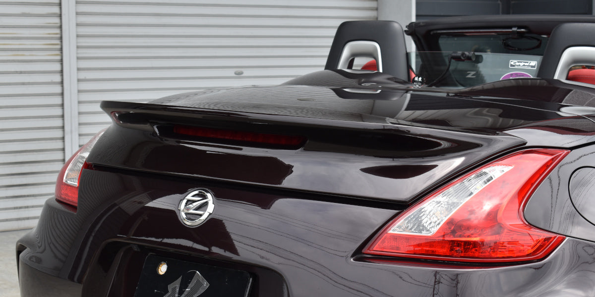 M Sports Nissan Fairlady Z (370Z / Z34) Wide Body Rear Wing (Roadster)