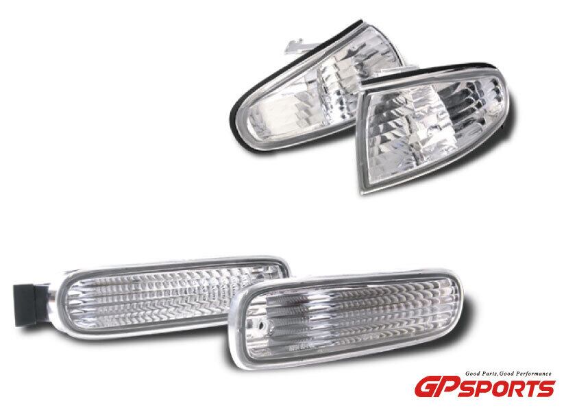 GP SPORTS Nissan Silvia (S14) Crystal Turn Signal and Corner Lens Set SILVIA Zenki