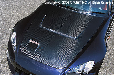 C-WEST Honda S2000 (AP1 / AP2) Aero Bonnet (CFRP)