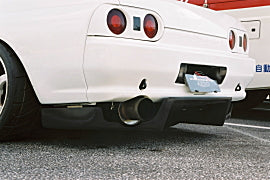 First Molding Nissan Skyline GT-R (BNR32) Rear Diffuser