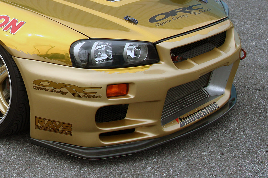 Top Secret BNR34 G-FORCE Front Bumper Spoiler