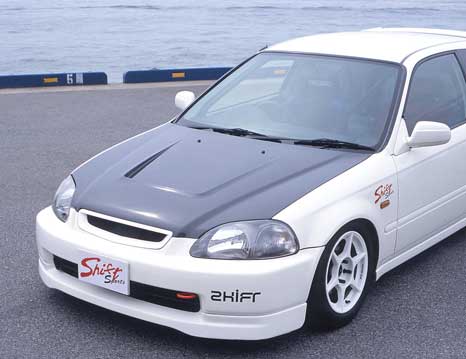 Shift Sports Honda Civic (EK) Zenki Aero Bonnet