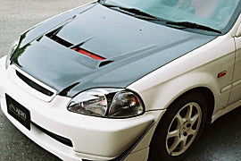 First Molding Honda Civic Type R (EK9) Carbon Canards