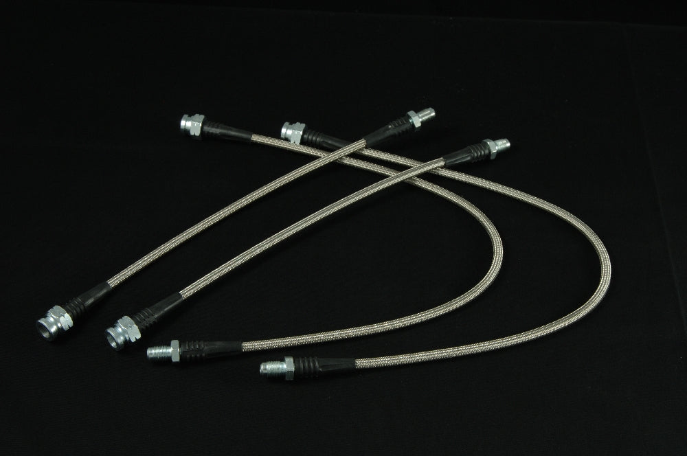 GT-1 Motor Sports Brake Lines for Front 4-Pot and Rear 2-Pot Calipers