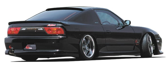 GP SPORTS Nissan 180SX (RPS13) G FOUR AERO Full Aero Set -Smoothing-