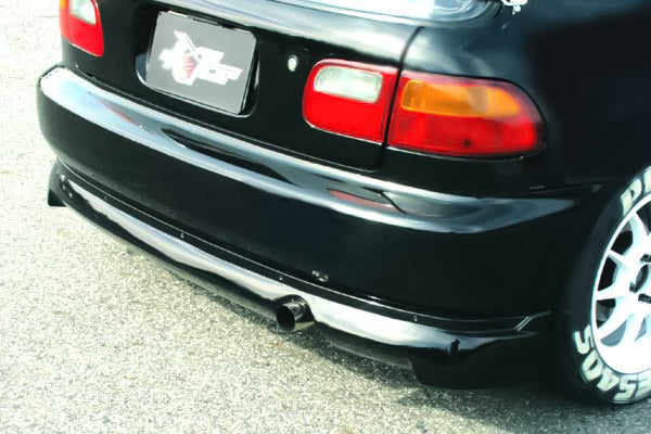 CHARGESPEED Honda Civic (EG) Rear Under Spoiler (3Dr)