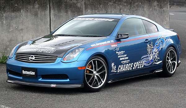 CHARGESPEED Nissan Skyline Coupe (CPV35) 3 Piece Kit Front, Side and Rear
