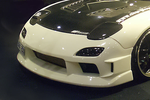 CHARGESPEED Mazda RX-7 (FD3S) Front Bumper TYPE-1 (uses the Series 5 and 6 turn signals)
