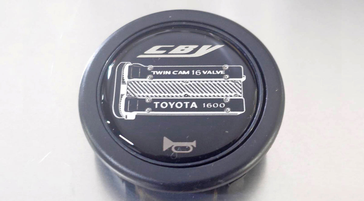 Crystal Body Yokohama Toyota Corolla Levin / Trueno (AE86) Horn Button