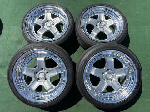 WEDS Chevlon Racing S3 - 5x114.3 18x8 +32