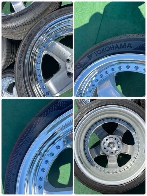 WEDS Chevlon Racing S3 - 5x114.3 18x8 +32