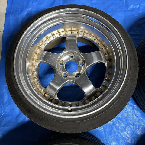 WORK Meister S1 3P 18" F: 10.5J +10 / R: 12J +18 (5x114.3)