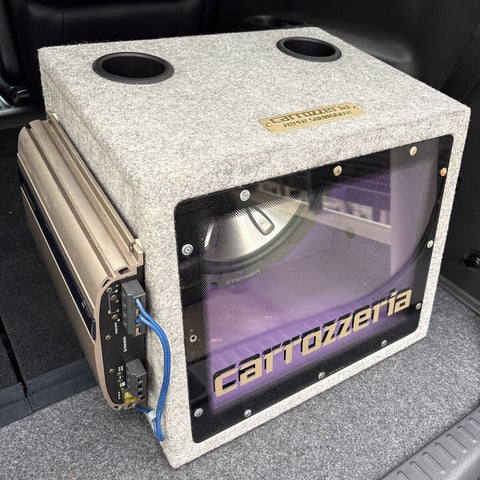 Carrozzeria HYPER Subwoofer & GM-X802 Amp Set