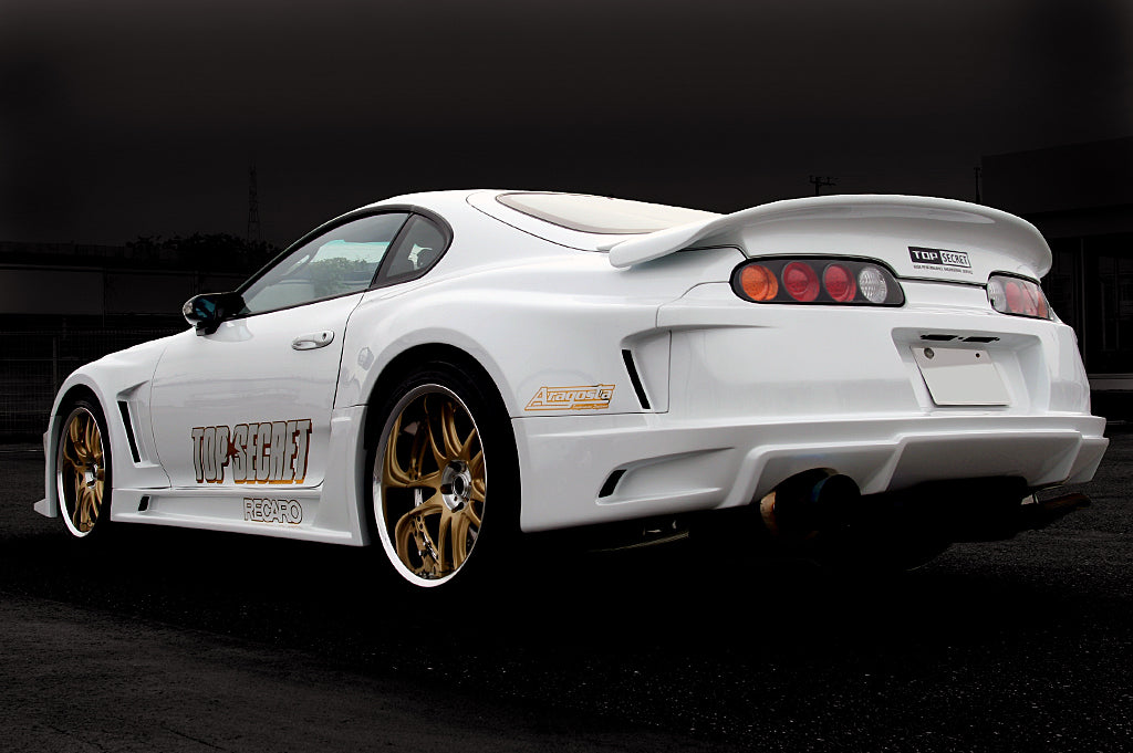 Top Secret JZA80 G-FORCE Rear Under Diffuser