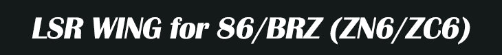 SARD Toyota 86 / Subaru BRZ (ZN6) LSR Wing