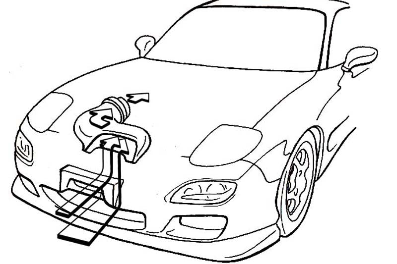 AutoExe Mazda RX-7 (FD3S / FC3S) Ram Air Intake System