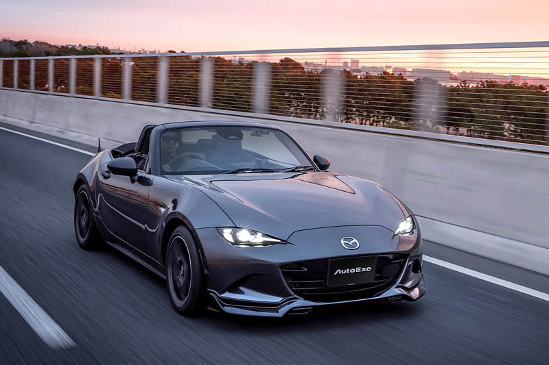 AutoExe Mazda Roadster (ND) Carbon Seat Back Bar Bezel