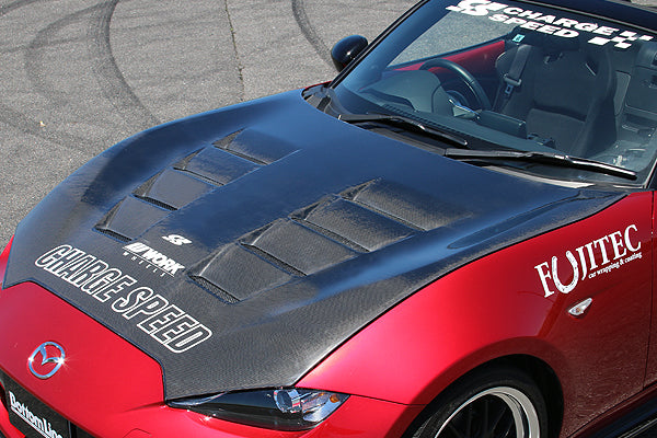 CHARGESPEED Mazda Roadster (ND) Bonnet with Ducts