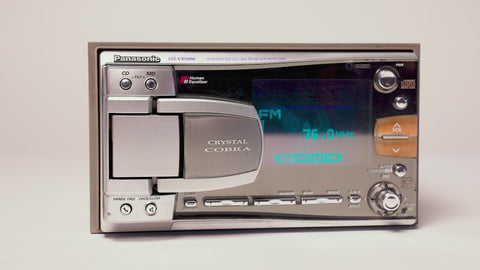 Panasonic Crystal Cobra VX5000D Head Unit
