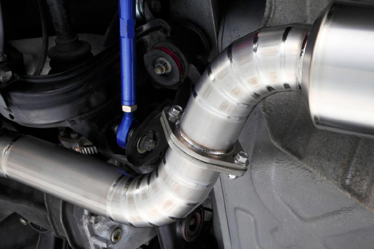 Yashio Factory Nissan Silvia S13 / 180SX Super Silent Titanium Muffler