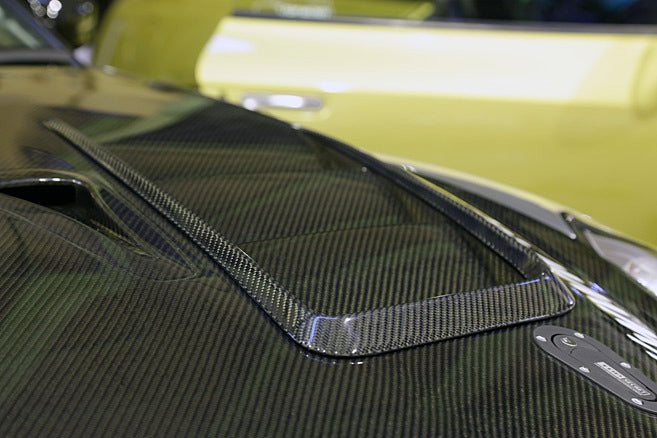 Top Secret R35 Bonnet Duct Fins