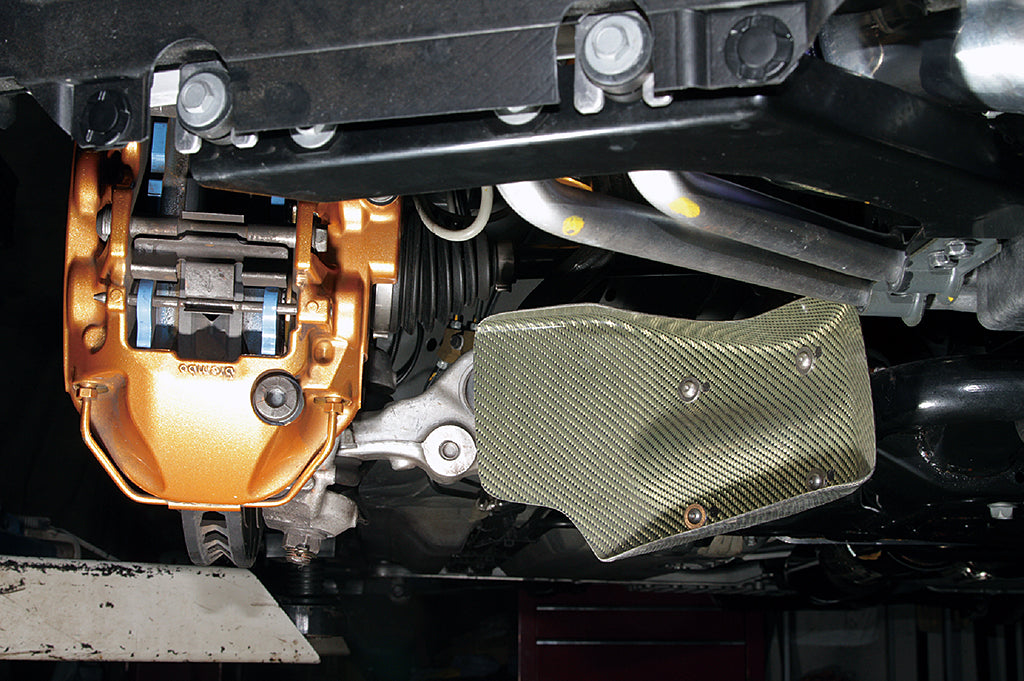 Top Secret R35 Carbon Brake Air Guides