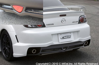 C-WEST Mazda RX-8 (SE3P) Full Aero Kit (Zenki) (PFRP)