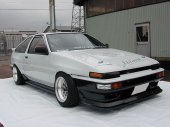J Blood Toyota Sprinter Trueno (AE86) Side Steps (Zenki and Kouki, Pair)