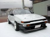 J Blood Toyota Sprinter Trueno (AE86) Front Bumper Spoiler (Kouki)