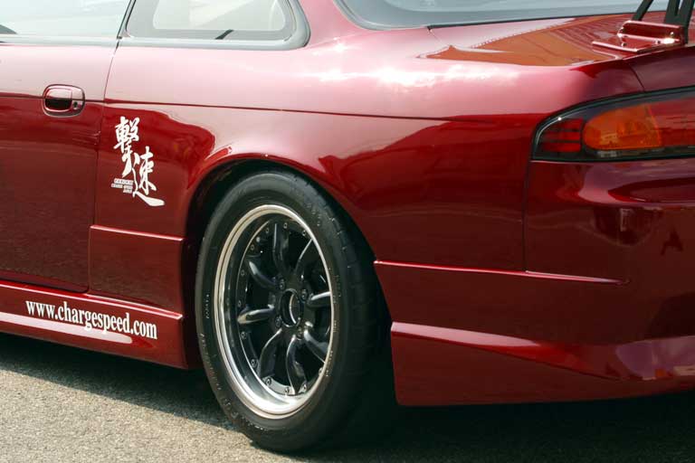 CHARGESPEED Nissan Silvia S14 Bonnet (FRP with Ducts)