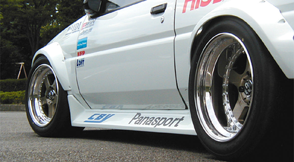 Crystal Body Yokohama Toyota Corolla Levin / Trueno (AE86) Side Steps