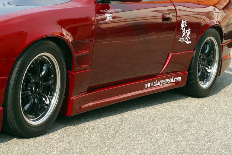 CHARGESPEED Nissan Silvia S14 to S15 Conversion Side Steps (All Models)