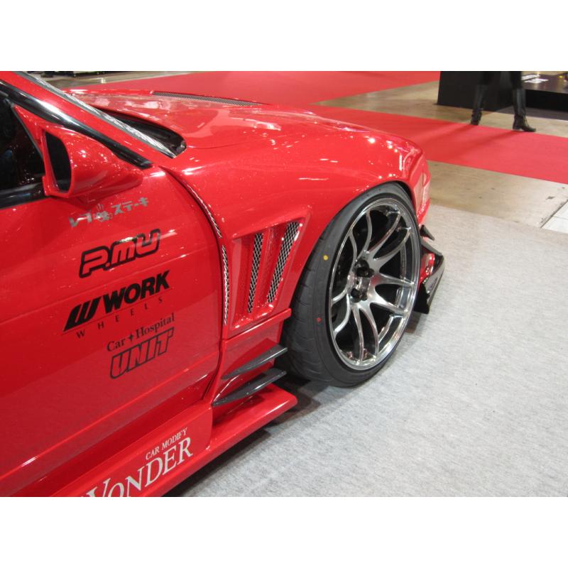 Car Modify Wonder Nissan 180SX (RPS13) GLARE Front Wide Fenders