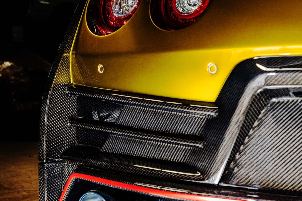 Top Secret R35 M24 Rear Bumper and Rear Under Bumper Set