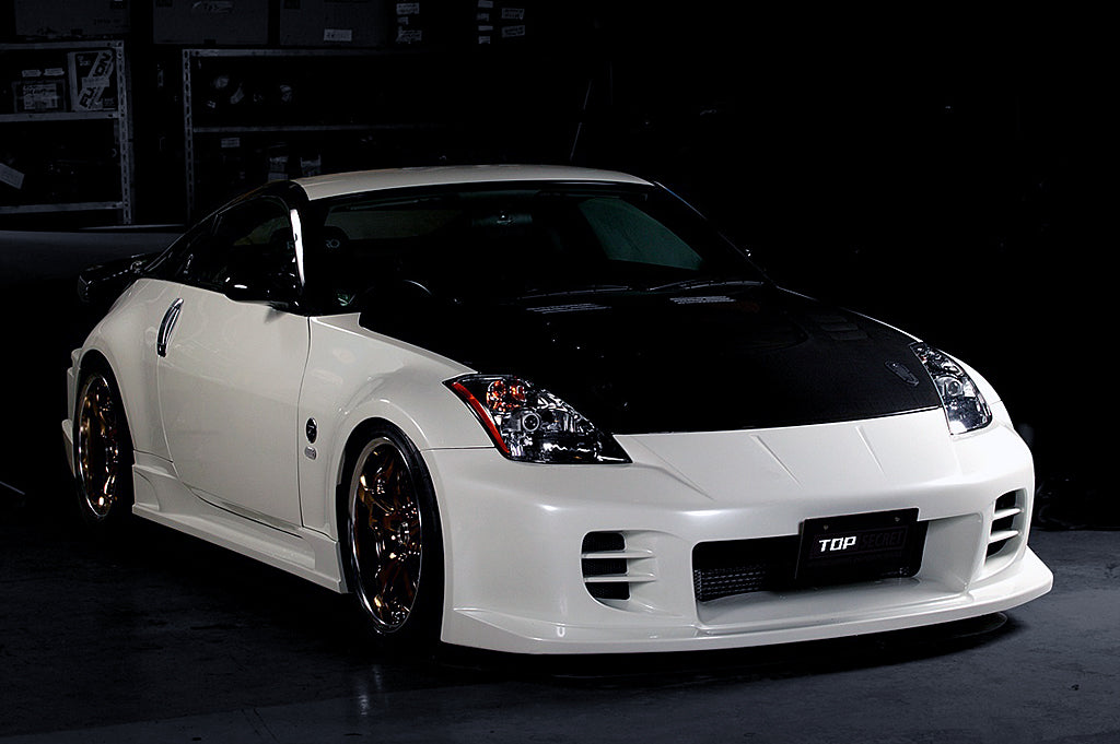 Top Secret Z33 G-FORCE Front Bumper TYPE 2 (Long Nose)