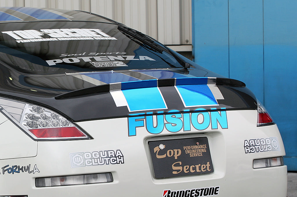 Top Secret Z33 G-FORCE Rear Spoiler - Type 1