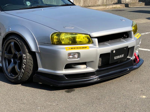 URAS Nissan Skyline R34 (ER34) Sports Front Lip Spoiler