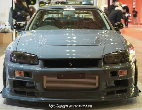 URAS Nissan Skyline R34 (ER34) Bonnet Lip