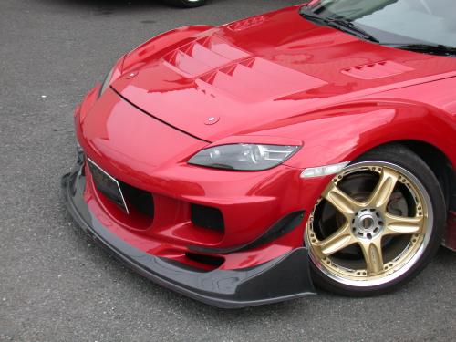 R Magic Mazda RX-8 (SE3P) Zenki Venturi Lip Spoiler for Type 1 Front Bumper