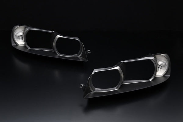 Wise Square Nissan Skyline R34 Headlight Inner Covers (Pair, Kouki)