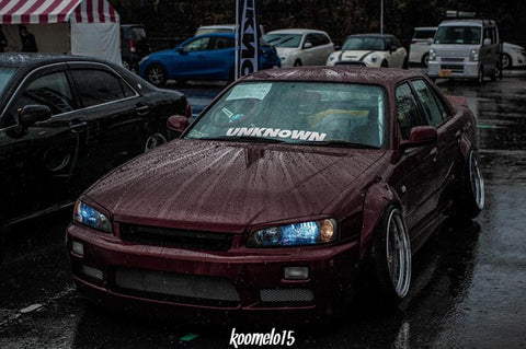 URAS Nissan Skyline R34 (ER34) Type Q Side Skirts (4 Door)