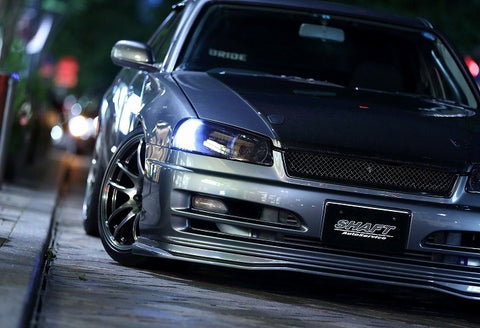 URAS Nissan Skyline R34 (ER34) Sports Front Lip Spoiler