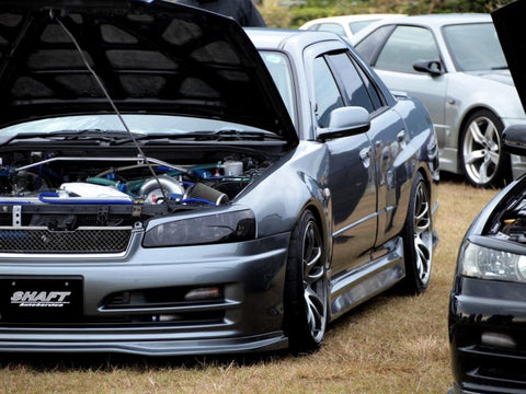 URAS Nissan Skyline R34 (ER34) Sports Front Lip Spoiler