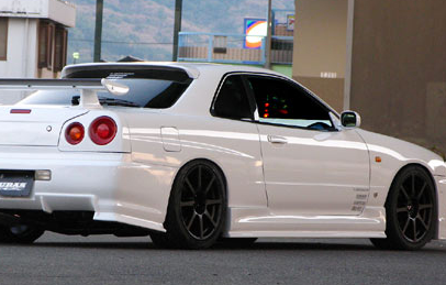 URAS Nissan Skyline R34 (ER34) Type R Fuel Lid
