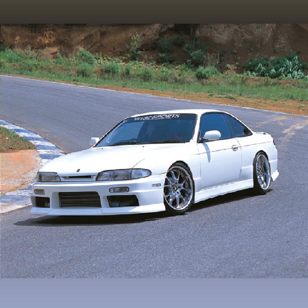 Wise Square Nissan Silvia S14 Zenki Aero Front Bumper Type A (Zenki)