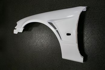 Wise Square Nissan Silvia S15 Front Fenders (40mm Wider per Side, Pair)
