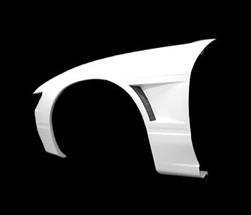 Wise Square Nissan Silvia S13 Front Fenders (Pair)