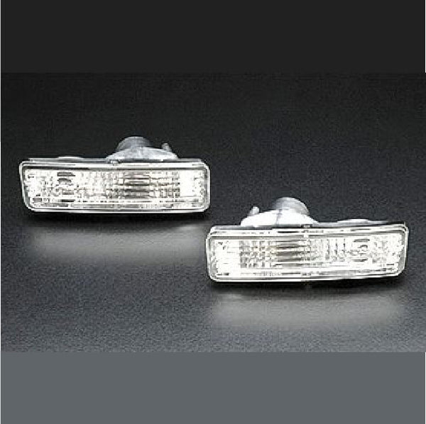 Wise Square Nissan 180SX (RPS13) Crystal Bumper Turn Signals (Zenki)