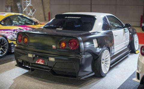 URAS Nissan Skyline R34 (ER34) Type RR Rear Bumper (2 Door)