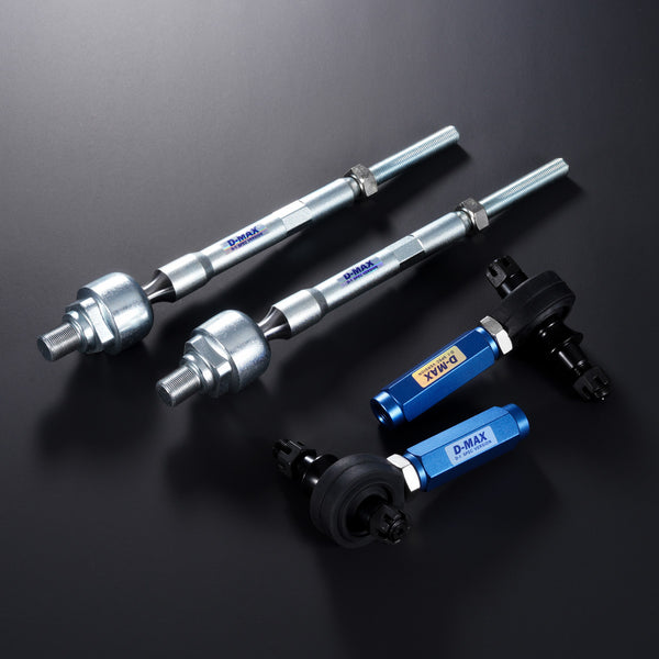 D-Max Nissan Silvia S13 / S14 / S15 / 180SX D1 Spec Reinforced Tie Rods with Pillow Ball Tie Rod Ends